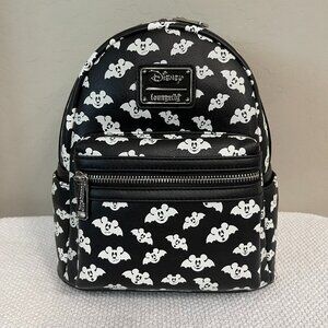 LOUNGEFLY ~ Disney Mickey Bats Glow in the Dark Exclusive Mini Backpack - NWT!
